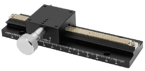 Tavolo manuale X a lungo spostamento 40 x 40 mm (spostamento 100-300 mm), spostamento 150 mm (LS-X40-150)
