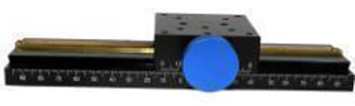 Long-travel manual gear-rack X stages, 60 mm wide (LS-X60500-4HK)