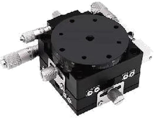 Multi-axis manual stages: XY + rotation (LS-XYRH90)