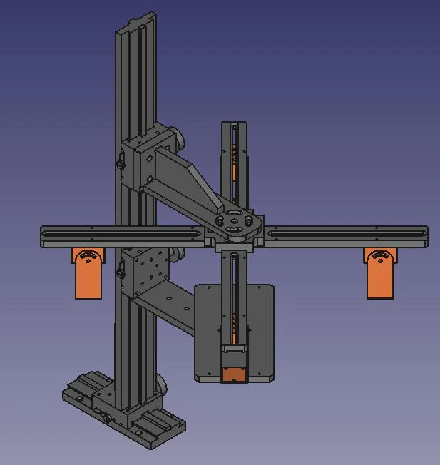 4-camera station camera stand module (LS-YS-4P-550)
