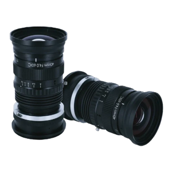 Lente line scan de 40 mm, 16K, M72-mount (LS-LBS4016K)