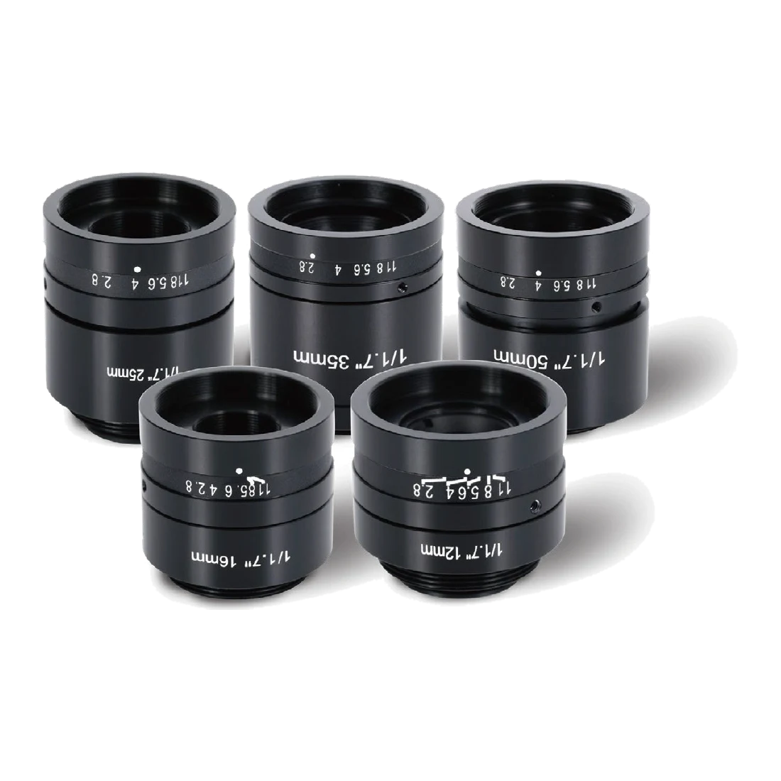 35 mm, 1/1.7", 12MP, C-mount Machine Vision Objektiv, WD 110 mm (LS-XTY3517C)