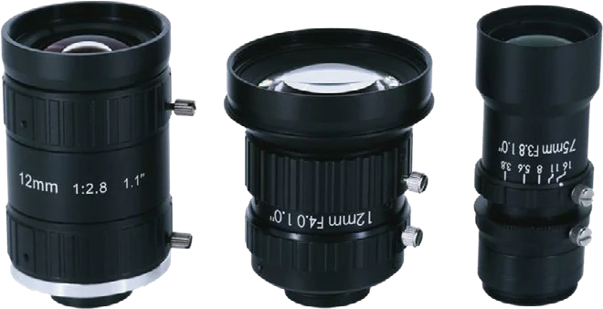 1-1.1 inch 20MP industrial lens (XTY1240C / XTY7538C / XTY1228C)