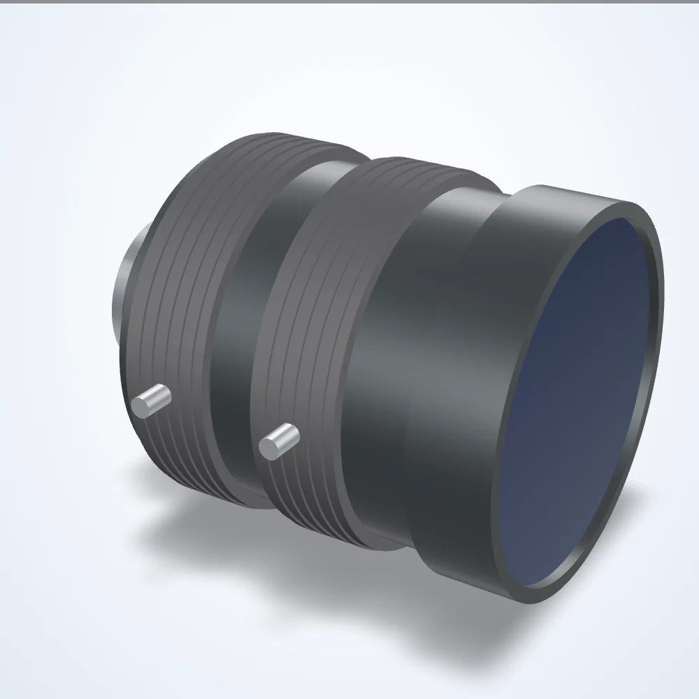 Obiettivo per visione artificiale industriale FA, C mount, 50 mm, 1", C-mount, Ø57 mm (LS-S1MV5013-10M)