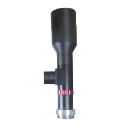 Object-Side Telecentric Lens, 1x, 180 mm WD, 1/2", coaxial light port (LS-HY-1-180C)