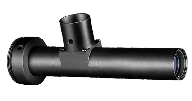 Object-Side Telecentric Lens, 2x, 110 mm WD, 1/2", coaxial light port (LS-HY-2-110C)