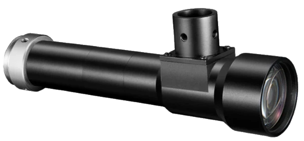 Object-Side Telecentric Lens, 4x, 108 mm WD, 2/3", coaxial light port (LS-MY-4-108C)
