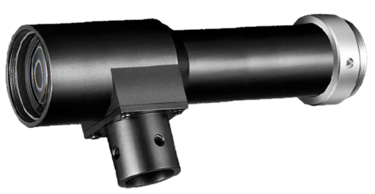 Object-Side Telecentric Lens, 4x, 63 mm WD, 2/3", coaxial light port (LS-MY-4-63C)