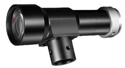 Object-Side Telecentric Lens, 1x, 108 mm WD, 2/3", coaxial light port (LS-MY-1-108C)