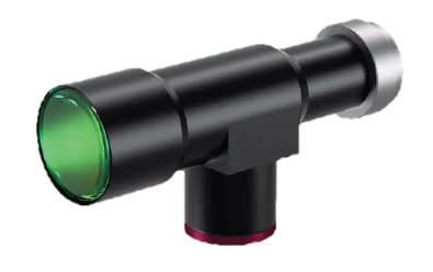 Object-Side Telecentric Lens, 0.8x, 108 mm WD, 2/3", coaxial light port (LS-MY-08-108C)