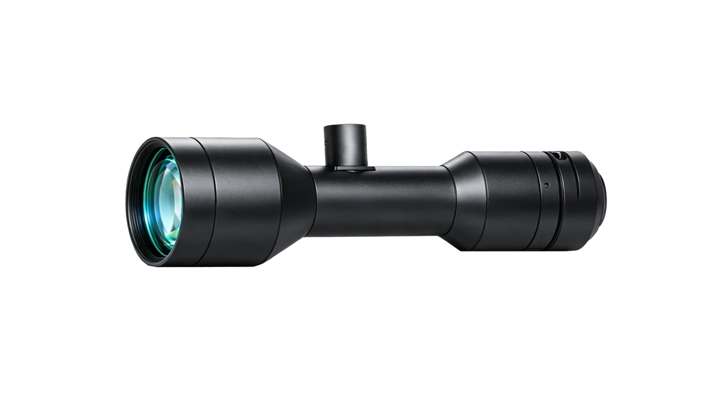 Object-Side Telecentric Lens, 0.63x, 150 mm WD, 1.1", coaxial light port (LS-KT-063-150C)
