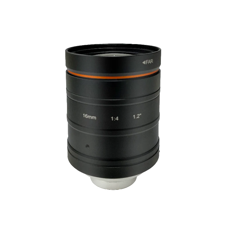 16mm, Fixed Iris F4, 1.2", 25MP Lens, C-Mount (LS-KF1640-25MP)