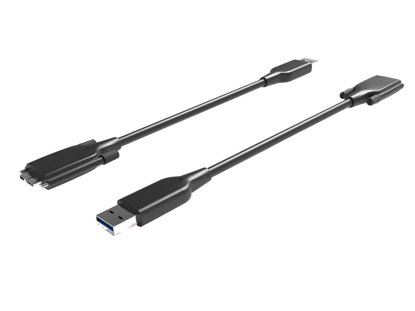Camera Data Cable, Micro-B male (with screw) to A male, 15 m (LS-ACU3-MBMS-AM-SF-15M)