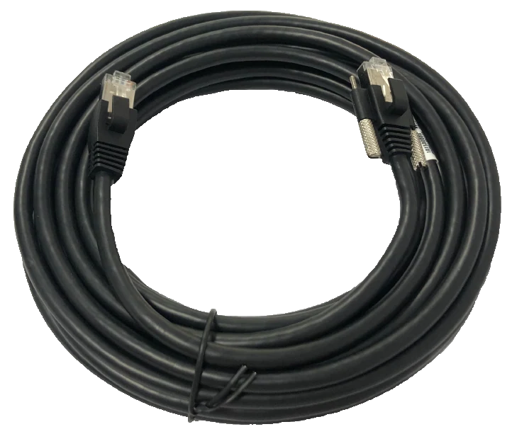 Camera Data Cable, RJ45 (with locking stud) to RJ45, 10 m (LS-ACG-RJ45S-RJ45-HF-10M)