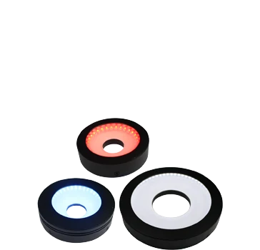 Flat Shadowless Light, 160 mm dia., Red (LS-LGES-160-R)