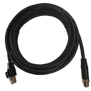 Camera Data Cable, M12 8-pin connector, Male to RJ45, 10 m (LS-ACG-M12X8M-RJ45-HF-10M)