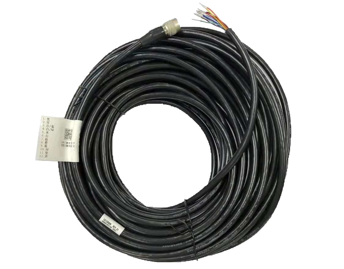 Camera Power and I/O Cable, P10 12-pin, Female to Open, 10 m (LS-ACP-H12P-OPEN-ST-10M)