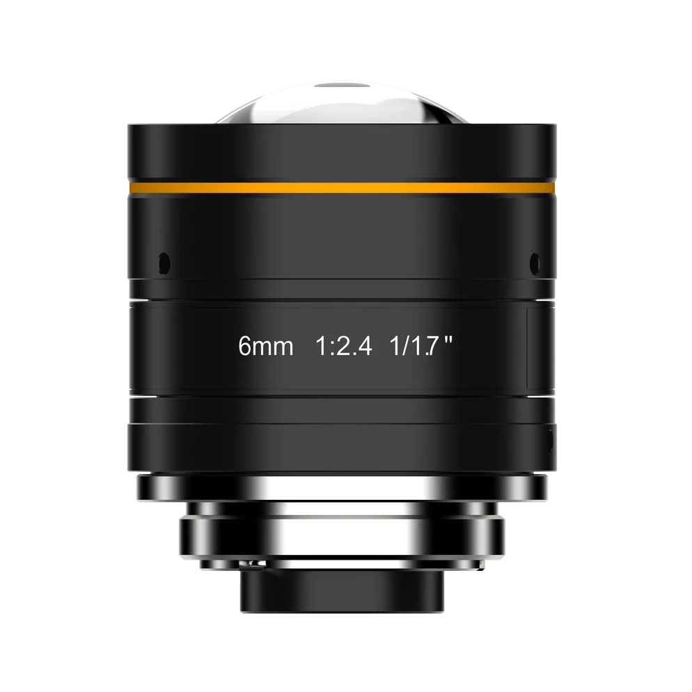 6mm, F2.4, 1/1.7", 8 MP, C-mount lens (LS-MF0624M-8MPS)