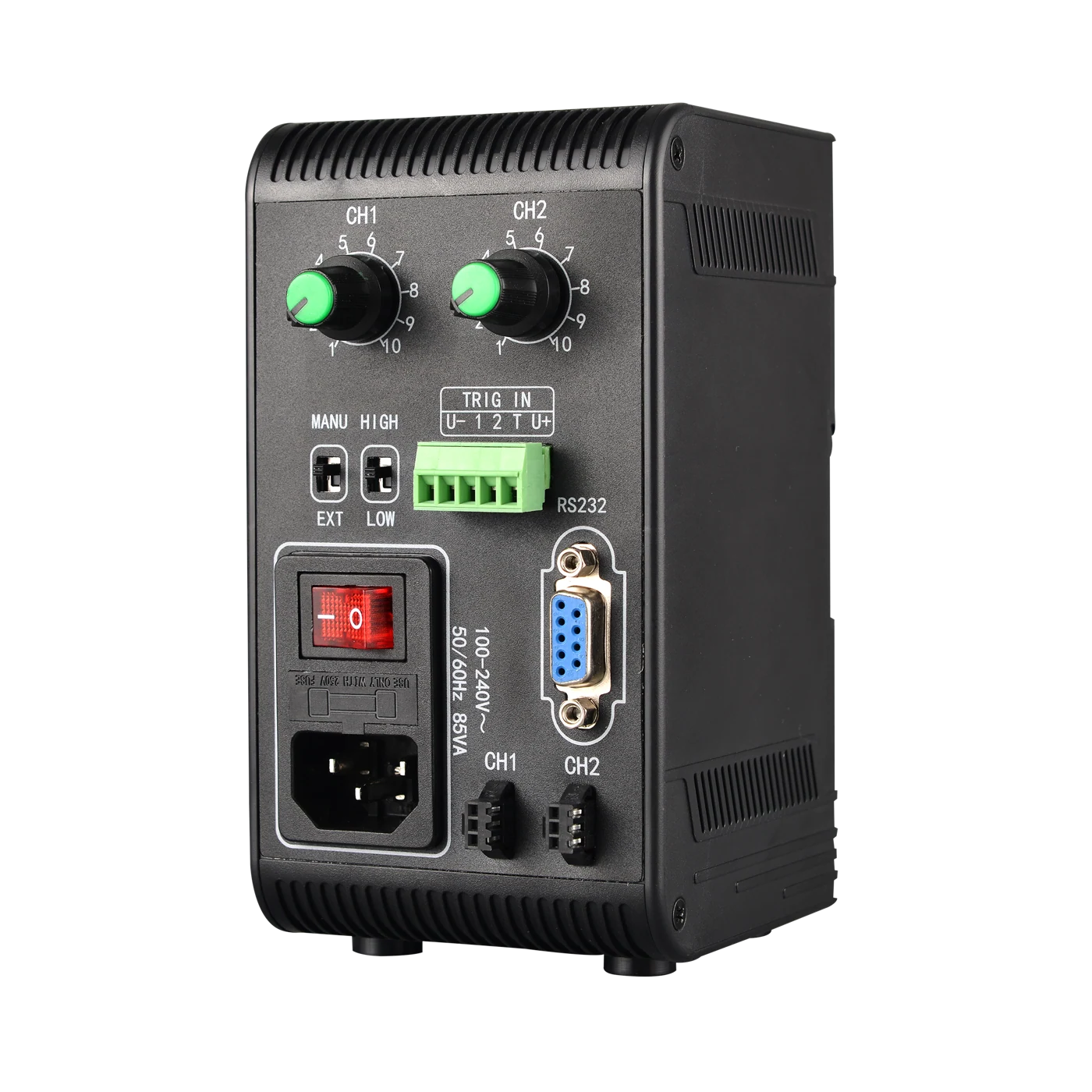 Digital constant-voltage light controller, 150W, 1 channel @ 12M-2B connector (LS-LEVD-150-1B-PY)