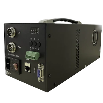 Digital constant-current light controller, 300W, 2 channels, 19M-6G connector, Line light controller (LS-LELS-300-2G-PY)