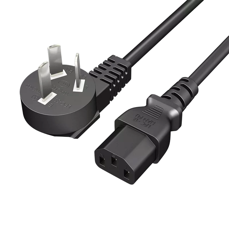 Power Cord, E3p (CHN, Round) to C13 plug, 1.2 m (LS-C13-1.2)