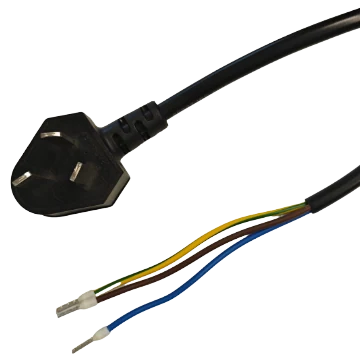 Power Cord, E3p (CHN, Triangular) to Open, 2 m (LS-OPEN-2)