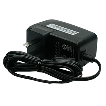 Power Cord, Two-prong AC plug (CCC standard) to DC connector (Φ5.5 mm × Φ2.1 mm × 10 mm), 0.8 m (LS-ADS-12IM-12-4-12012E-H)